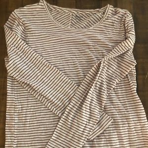 Madewell Long Sleeved Striped Shirt